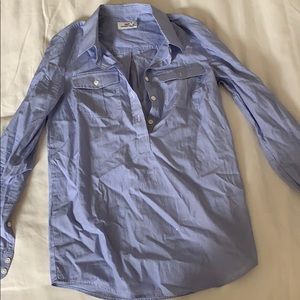 Vineyard vines striped collared shirt